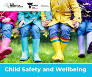 Photo of anonymous children to promote Child Information Sharing Scheme.