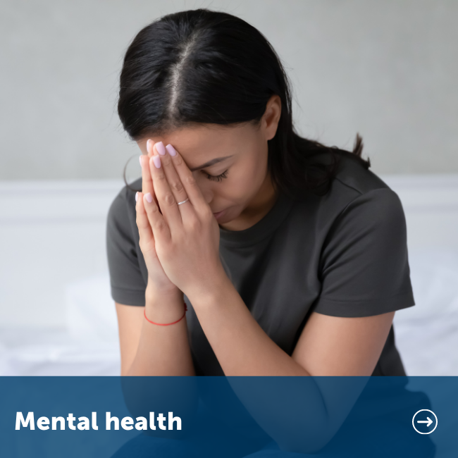 Mental health tile