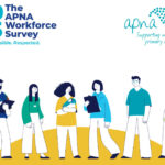 A poster promoting the 2025 APNA workforce survey
